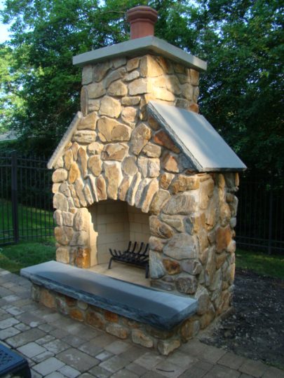 stone-fireplace